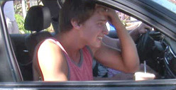 Patrick Schwarzenegger -- Busted For Speeding In Daddy's Car