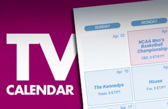 fall television calendar